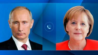 Владимир Путин - Ангела Меркель - Путин и Меркель обсудили Украину, Сирию, Ливию и ситуацию с Навальным - vesti.ru - Сирия - Киев - Ливия