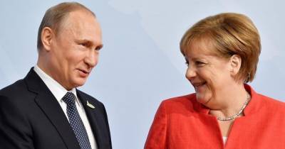 Владимир Путин - Ангела Меркель - Путин и Меркель обсудили эскалацию конфликта на Донбассе - dsnews.ua - Киев - Донбасс