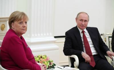 Владимир Путин - Алексей Навальный - Ангела Меркель - Путин обратил внимание Меркель на провокации Киева в Донбассе - nakanune.ru - Сирия - Киев - Донецк - Ливия - Луганск - Донбасс