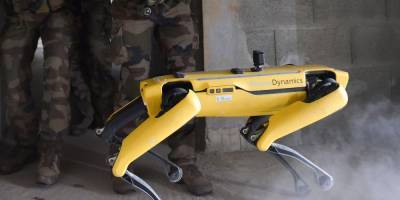 Французская армия провела военные учения с роботом-собакой от Boston Dynamics - ruposters.ru - Boston