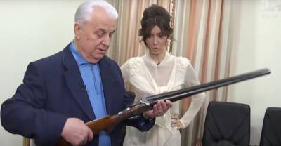 Леонид Кравчук - Ружьё правой руки Гитлера: Кравчук показал оружие, из которого собрался стрелять по россиянам - reendex.ru