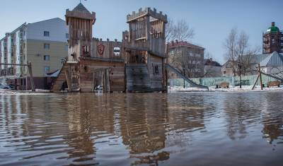 Жители Тобольска предлагают сооружать плоты для игры около замка в большой луже - nashgorod.ru - Тобольск