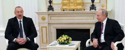 Владимир Путин - Никол Пашинян - Ильхам Алиев - Путин и Алиев обсудили восстановление инфраструктуры в Нагорном Карабахе - runews24.ru - Москва - Азербайджан