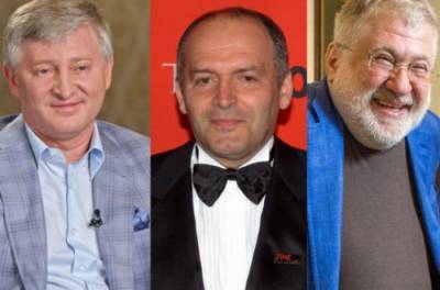 Петр Порошенко - Игорь Коломойский - Геннадий Боголюбов - Ринат Ахметов - Вадим Новинский - Виктор Пинчук - Константин Жеваго - В Украине есть семь долларовых миллиардеров – Forbes - from-ua.com