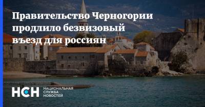 Мило Джуканович - Правительство Черногории продлило безвизовый въезд для россиян - nsn.fm - Черногория
