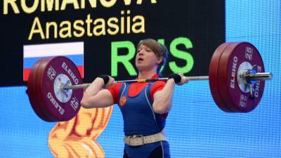 Сотиева и Романова стали призёрками ЧЕ по тяжёлой атлетике в категории до 76 кг - russian.rt.com - Москва