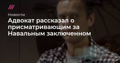 Ольга Михайлова - Адвокат рассказал о присматривающим за Навальным заключенном - tvrain.ru