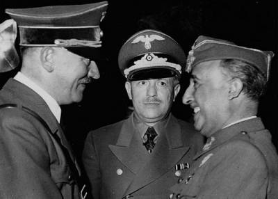 Франсиско Франко - Почему диктатор Франко не стал воевать на стороне Гитлера - russian7.ru - Испания