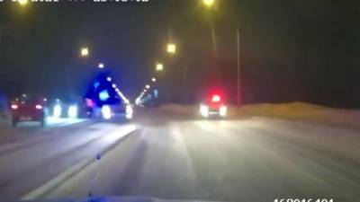 Появилось видео погони за пьяным водителем Lada в Кузбассе - gazeta.a42.ru - Прокопьевск - район Новокузнецка
