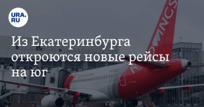 Из Екатеринбурга откроются новые рейсы на юг. Цены и даты - ura.news - Анапа - Екатеринбург