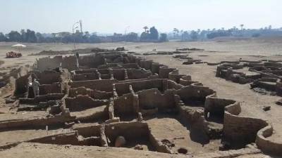 Джонс Хопкинс - Археологи нашли в Египте затерянный Золотой город - real-vin.com - Египет