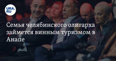 Александр Аристов - Семья челябинского олигарха займется винным туризмом в Анапе - ura.news - Анапа - Краснодарский край - Челябинск