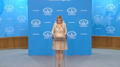 Мария Захарова - Захарова назвала "приступом русофобии" санкции Украины в отношении Россотрудничества - piter.tv - Киев