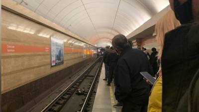 Мужчина упал на рельсы на станции метро "Спасская" в Петербурге - polit.info - Санкт-Петербург