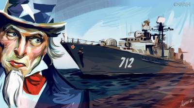 Василий Дандыкин - Дандыкин объяснил, как американские корабли будут «поддерживать штаны» Киеву - riafan.ru - Киев - Вашингтон