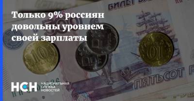 Только 9% россиян довольны уровнем своей зарплаты - nsn.fm