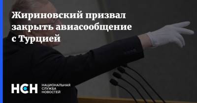 Владимир Жириновский - Геннадий Онищенко - Жириновский призвал закрыть авиасообщение с Турцией - nsn.fm - Турция
