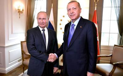 Владимир Путин - Тайип Эрдоган - Путин обсудил с Эрдоганом восстановление транспортных связей на Южном Кавказе - tvc.ru - Турция - Азербайджан
