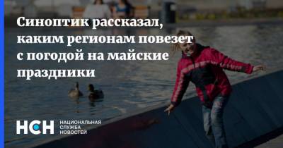 Роман Вильфанд - Синоптик рассказал, каким регионам повезет с погодой на майские праздники - nsn.fm - Крым - Краснодарский край - Кемеровская обл. - Алтайский край - окр. Янао - Новосибирская обл. - Омская обл. - Ставрополье - Томская обл.