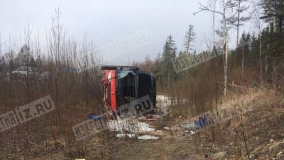 Задержан водитель улетевшего в кювет пассажирского автобуса под Хабаровском - 5-tv.ru - Хабаровский край - Хабаровск