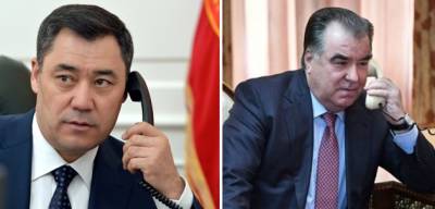Садыр Жапаров - Жапаров и Рахмон вновь обсудили свой конфликт - eadaily.com - Душанбе - Киргизия - Таджикистан