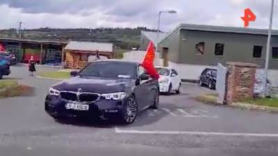 В Ирландии по случаю Дня Победы состоялся автопробег - iz.ru - Донецк - Ирландия - Иордания - Кельн