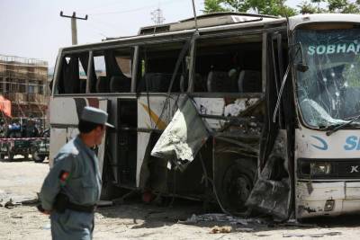 В Афганистане при взрыве автобуса погибли два мирных жителя - news-front.info - Афганистан - Afghanistan