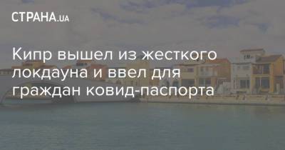 Кипр вышел из жесткого локдауна и ввел для граждан ковид-паспорта - strana.ua - Кипр