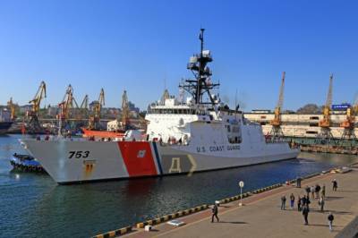 Фрегат береговой охраны США зашел в порт Одессы - for-ua.com - Турция - Одесса - Батуми