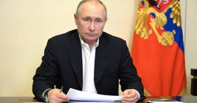 Владимир Путин - Путин сообщил, что у него хорошие показатели антител к COVID - ren.tv