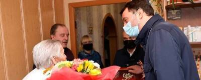 Андрей Воробьев - Виктор Неволин - Виктор Неволин поздравил с 9 Мая ветерана Ольгу Балаур - runews24.ru - Московская обл.