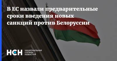 Жозеп Боррель - В ЕС назвали предварительные сроки введения новых санкций против Белоруссии - nsn.fm - Белоруссия - Минск - Брюссель