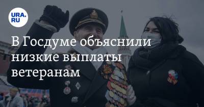 В Госдуме объяснили низкие выплаты ветеранам. «Им не деньги нужны» - ura.news - Москва