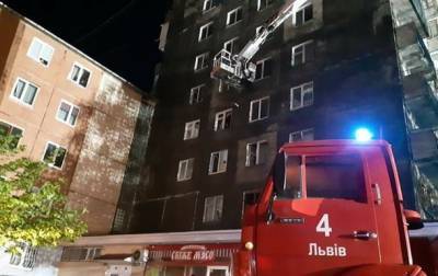 Во Львове из-за возгорания многоэтажки эвакуировали жильцов дома - korrespondent.net - Львов