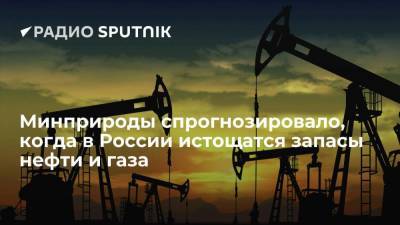 Александр Козлов - Дмитрий Кобылкин - Минприроды спрогнозировало, когда в России истощатся запасы нефти и газа - smartmoney.one