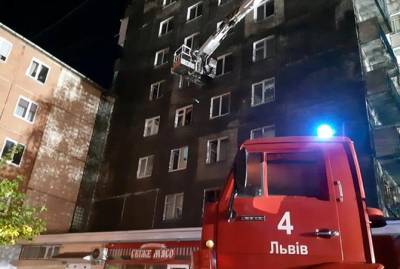 Во Львове горел дом, эвакуировали 112 человек, двое - пострадали - kp.ua - Львов - Львовская обл.