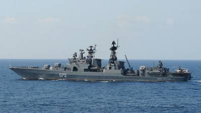 Российские корабли Тихоокеанского флота "Адмирал Трибуц" и "Калар" зашли в порт Сингапура - politros.com - Владивосток - Сингапур
