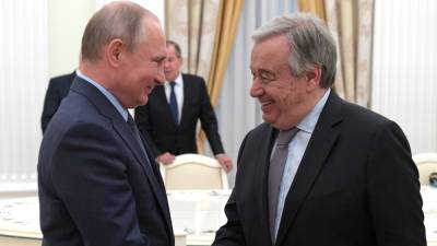 Владимир Путин - Антониу Гутерреш - Гутерреш заявил о желании встретиться с Путиным в Нью-Йорке - polit.info - Москва - Нью-Йорк - Нью-Йорк