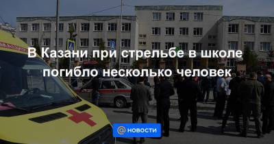 Рустам Минниханов - Ильназ Галявиев - В Казани при стрельбе в школе погибло несколько человек - news.mail.ru - респ. Татарстан - Казань