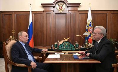 Александр Усс - В.Путин - Рабочая встреча с губернатором Красноярского края Александром Уссом - kremlin.ru - Красноярский край