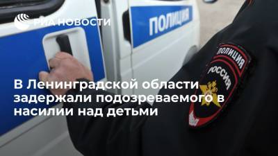 В Ленинградской области задержали подозреваемого в насилии над детьми - ria.ru - Ленинградская обл. - Санкт-Петербург - Выборг
