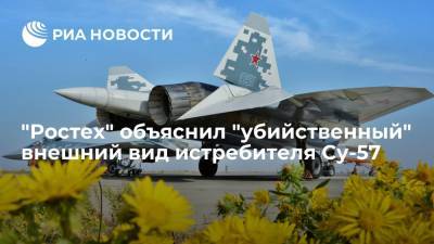 "Ростех" объяснил "убийственный" внешний вид истребителя Су-57 - ria.ru - Москва