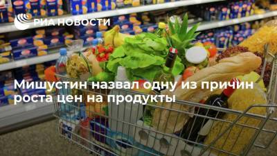 Михаил Мишустин - Мишустин назвал одну из причин роста цен на продукты - smartmoney.one