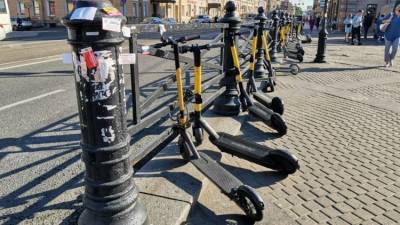 В Петербурге утвердили правила для езды на электросамокатах - polit.info - Россия - Санкт-Петербург