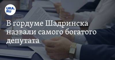 В гордуме Шадринска назвали самого богатого депутата - ura.news - Курганская обл. - Шадринск