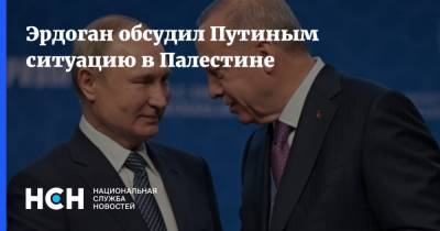 Владимир Путин - Биньямин Нетаньяху - Реджеп Тайип Эрдоган - Эрдоган обсудил Путиным ситуацию в Палестине - nsn.fm - Израиль - Турция - Тель-Авив - Палестина