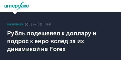 Рубль подешевел к доллару и подрос к евро вслед за их динамикой на Forex - smartmoney.one - Москва