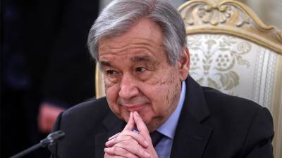 Сергей Лавров - Антониу Гутерриш - Гутерриш отметил ключевую роль «Спутника V» в решении проблемы вакцинации - iz.ru