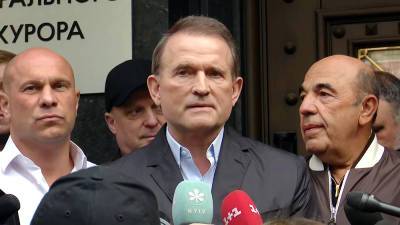 Виктор Медведчук - Тарас Козак - Медведчук счел предъявленные ему обвинения необоснованными и политическими - tvc.ru