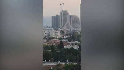 На видео попали прямые попадания в Сдероте и Ашкелоне - piter.tv - Израиль - Палестина